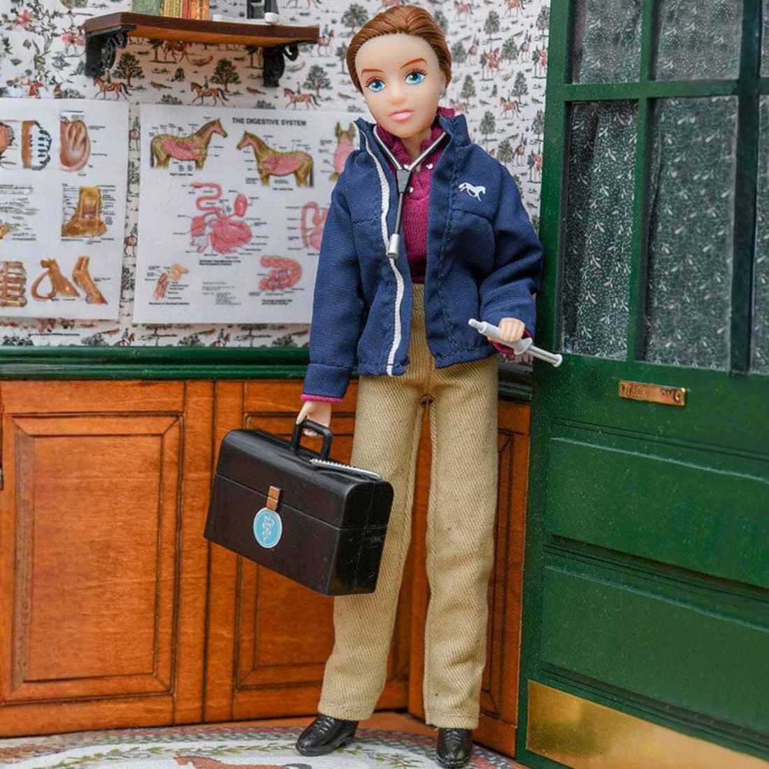 Breyer Veterinarian Riley with Vet Kit