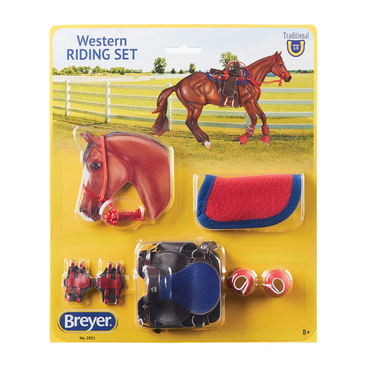 Breyer Western Riding Set, Hot Colors