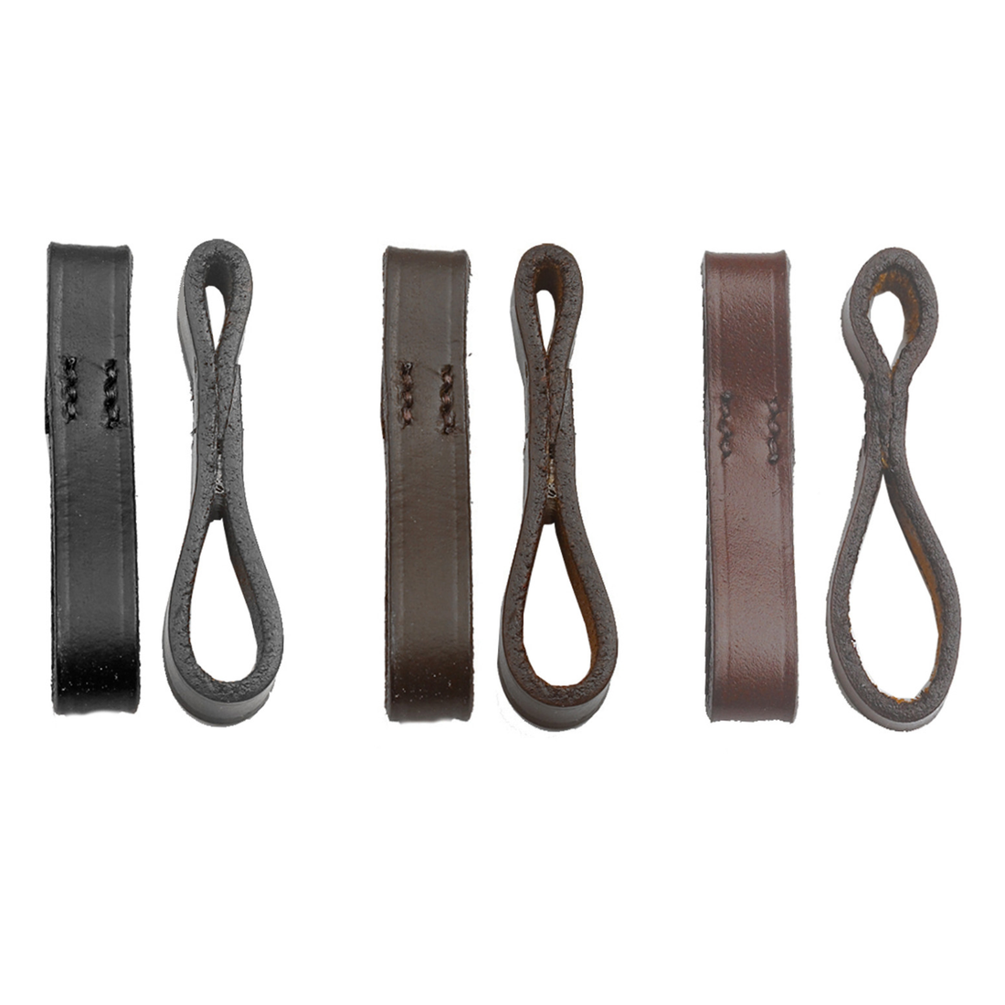 Camelot Leather Bit Loops