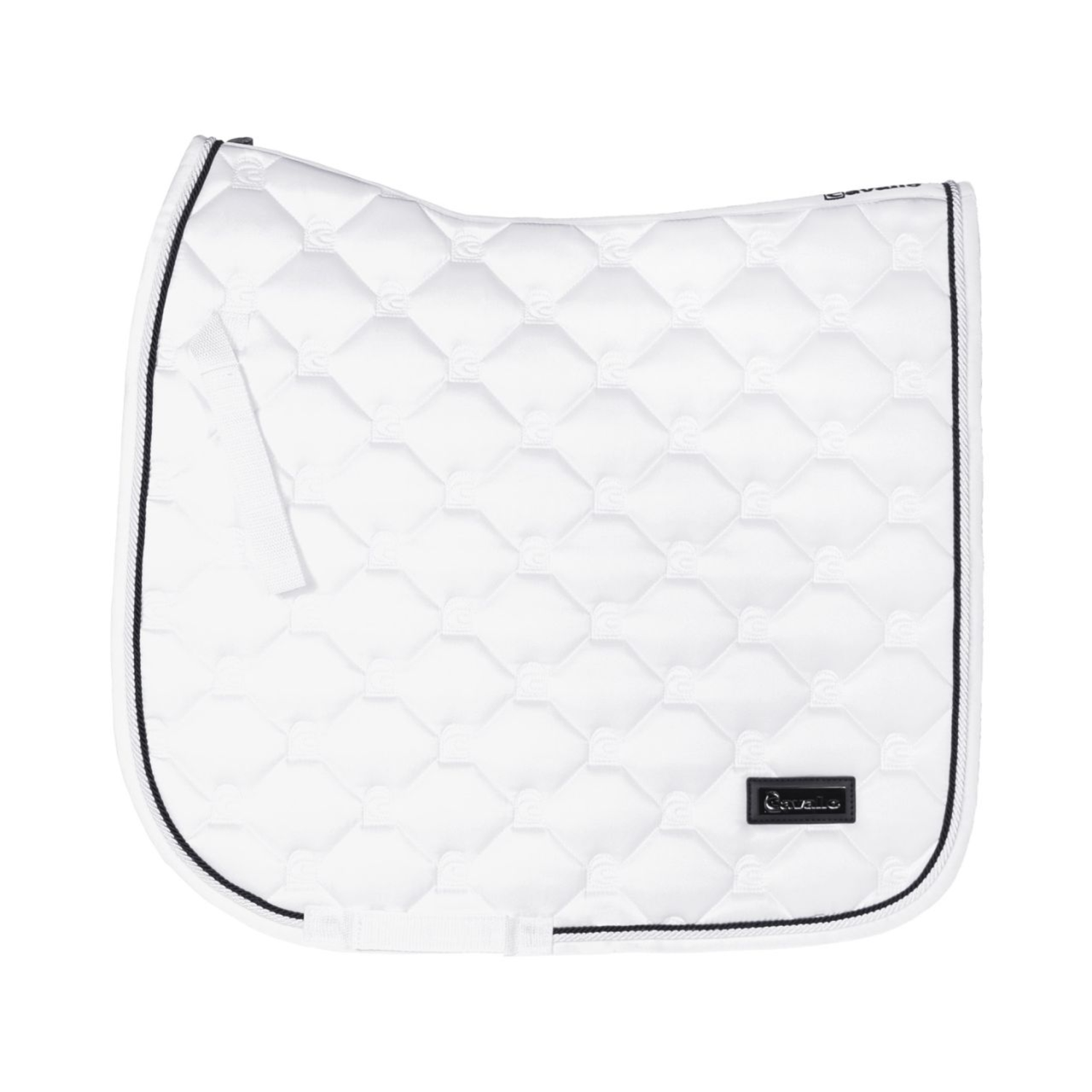 Cavallo Hanaya Pony Dressage Pad, White