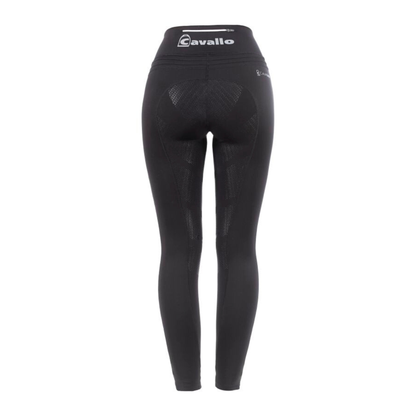 Cavallo Lin Grip RL Full Grip Riding Leggings,  Schwarz (Black)