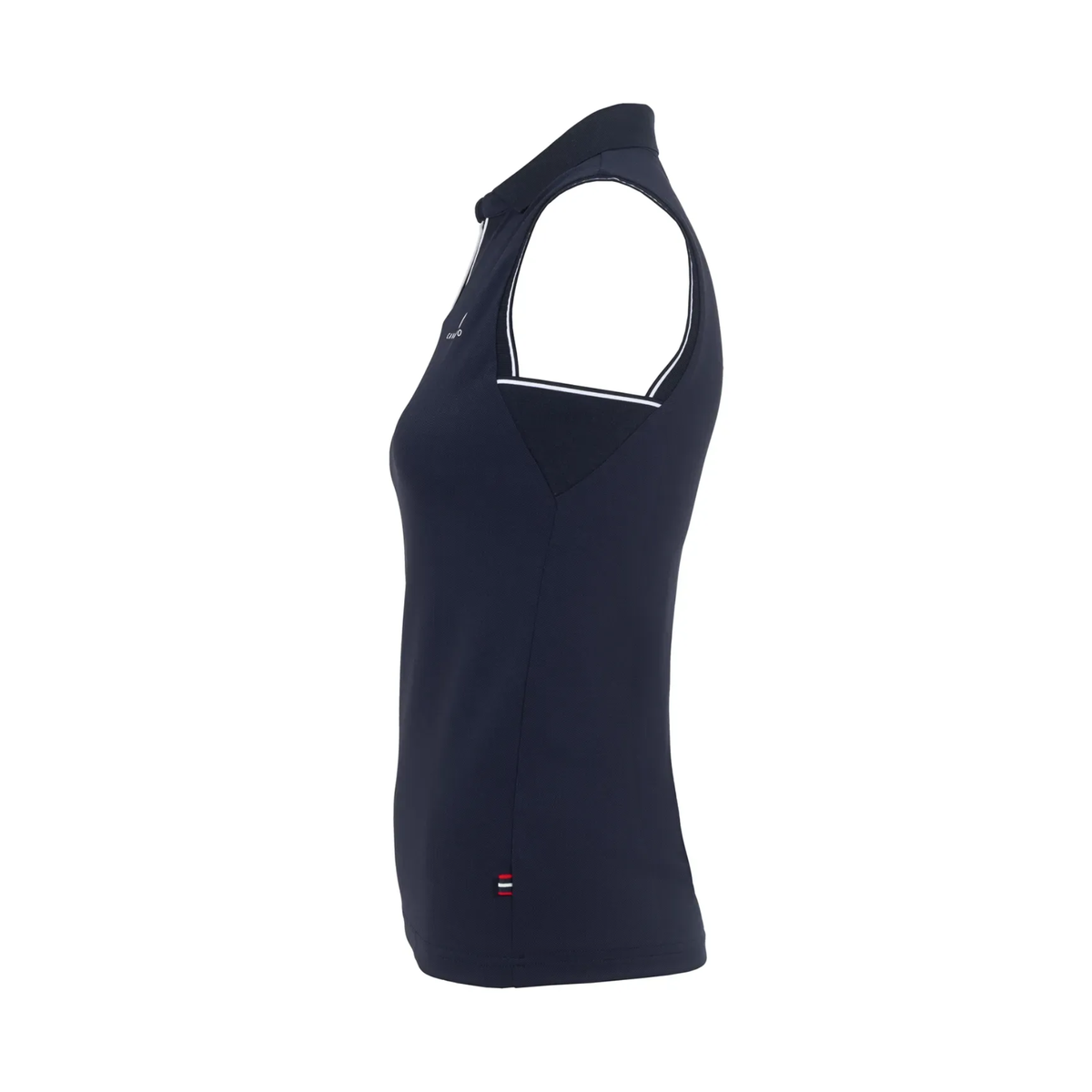 Cavallo CavalBua Sleeveless Polo Shirt, Dark Blue