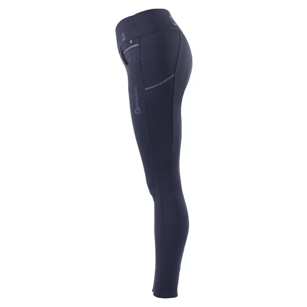 Dark navy blue Cavallo Cavalliz Grip Performance riding tights with &