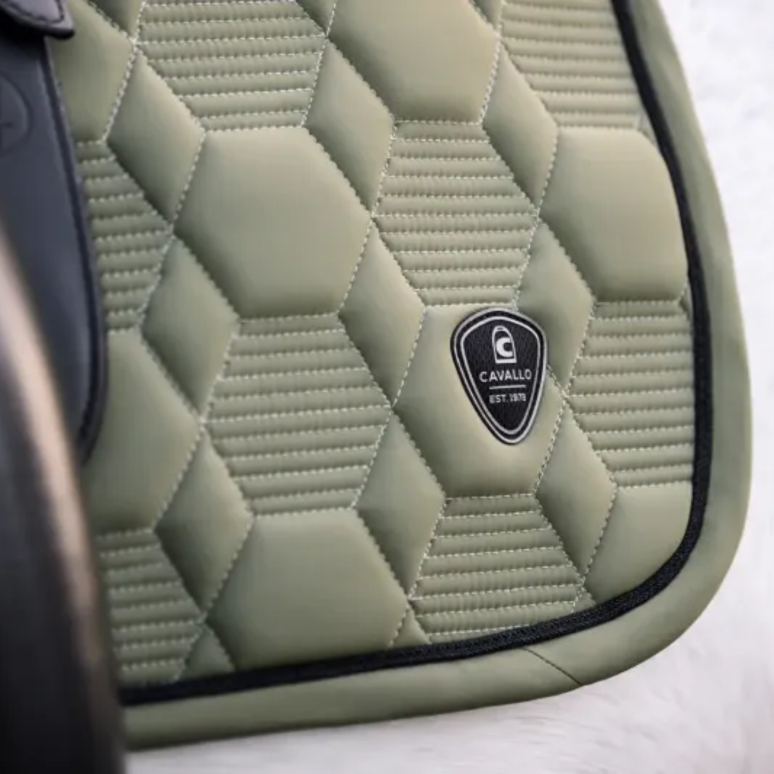 Cavallo Pino Dressage Pad, Tea Leaf