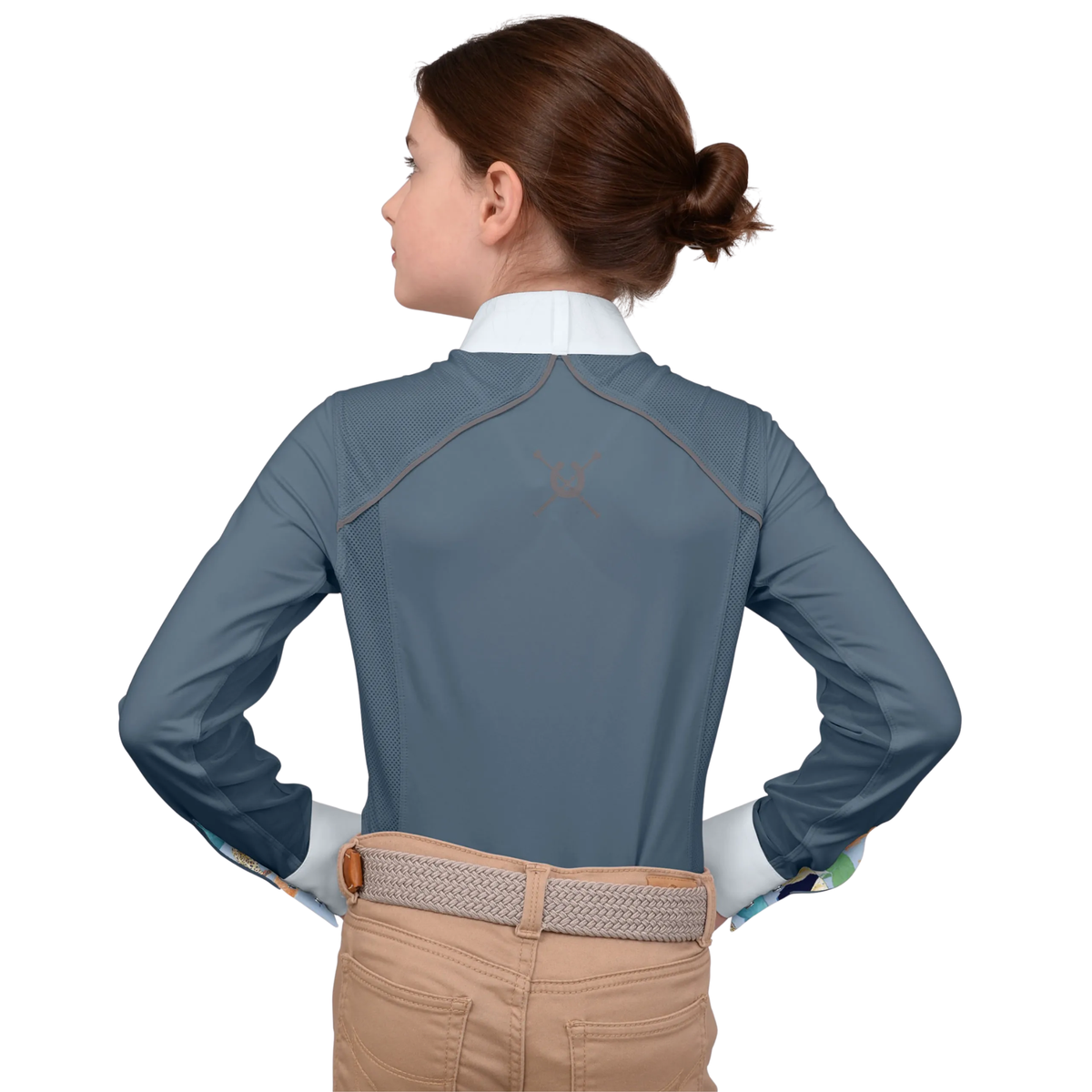Chestnut Bay SkyCool Liberty Youth Show Shirt, Mirage
