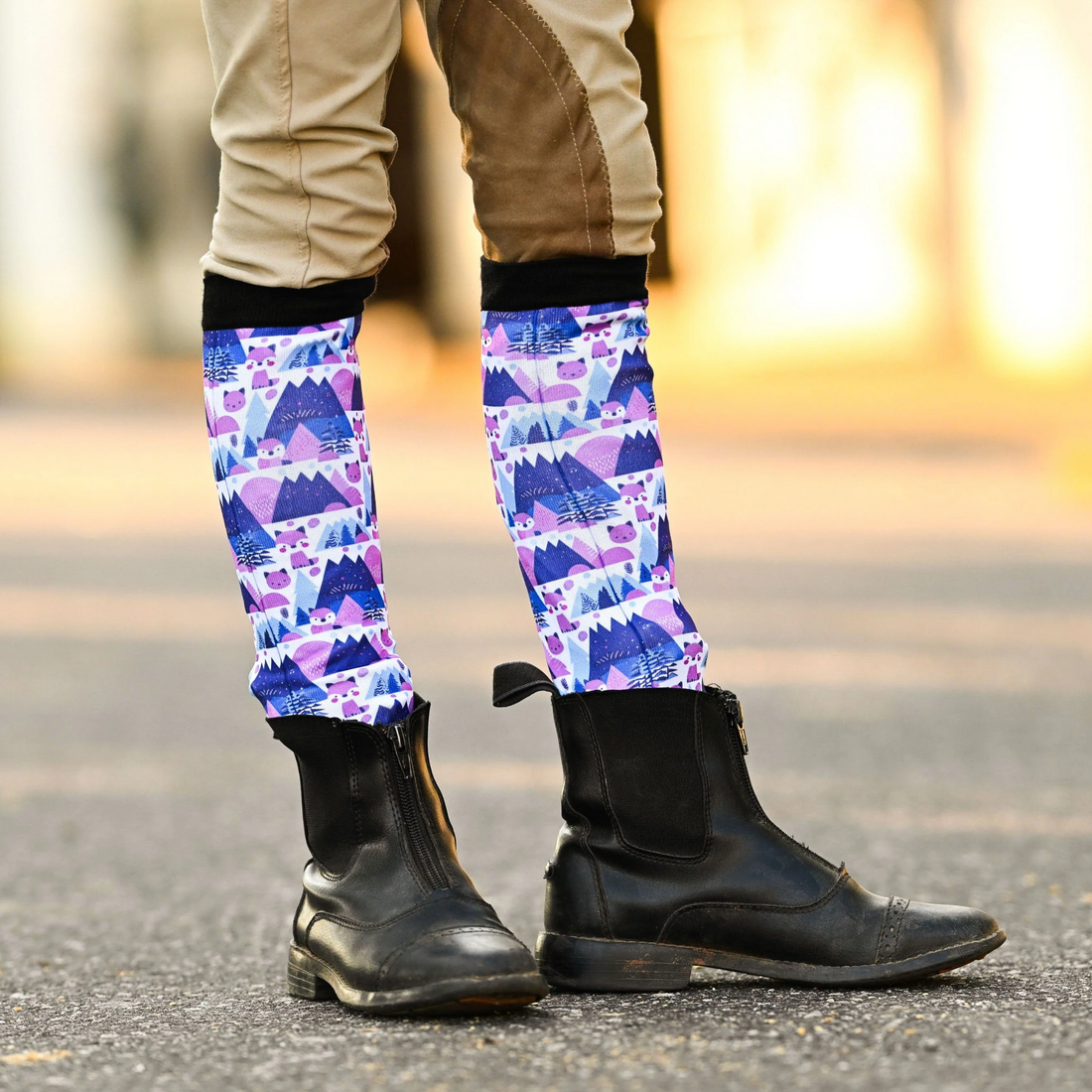 Dreamers &amp; Schemers Foxy Flurries Youth Pair &amp; A Spare Boot Socks