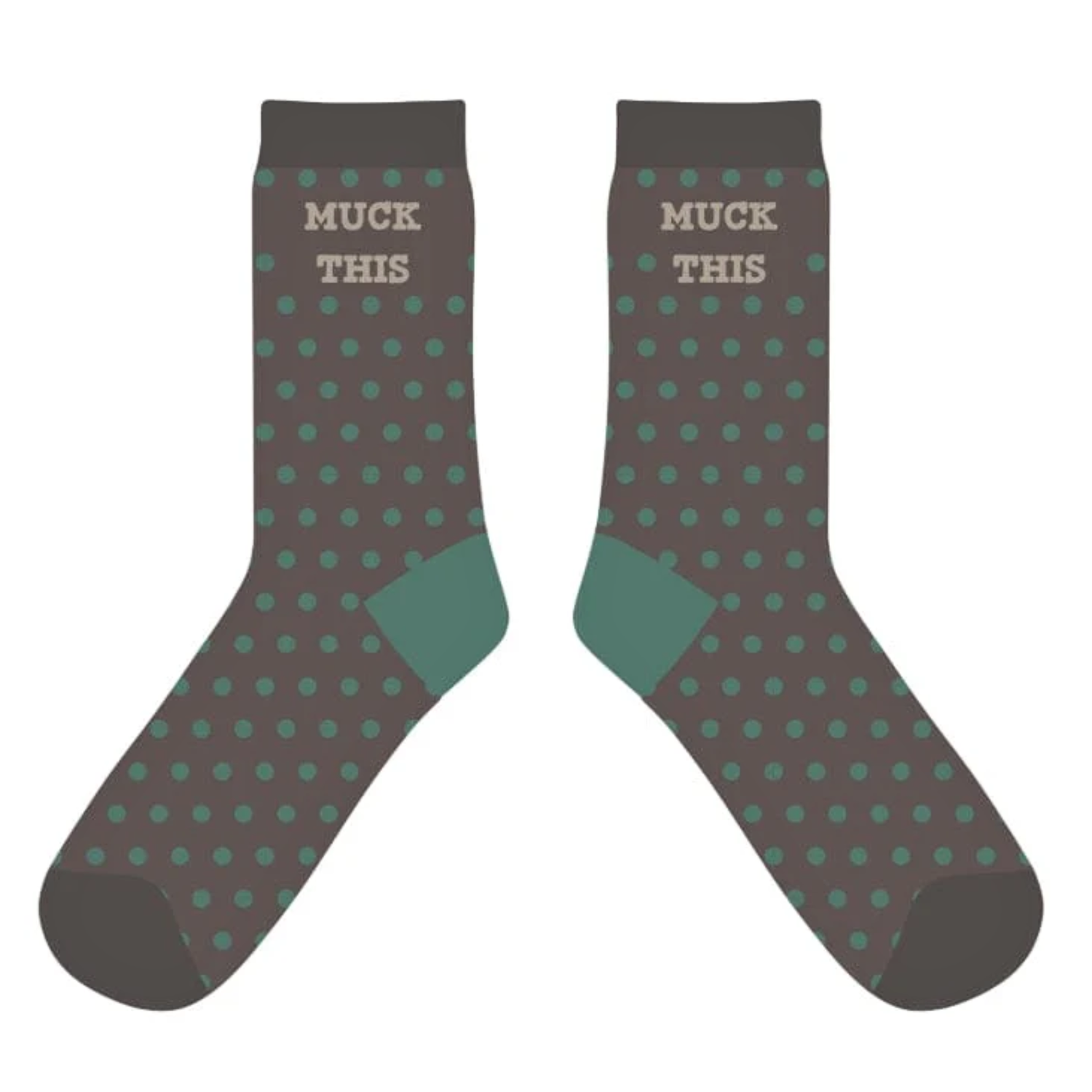 Dreamers &amp; Schemers Muck This Crew Socks