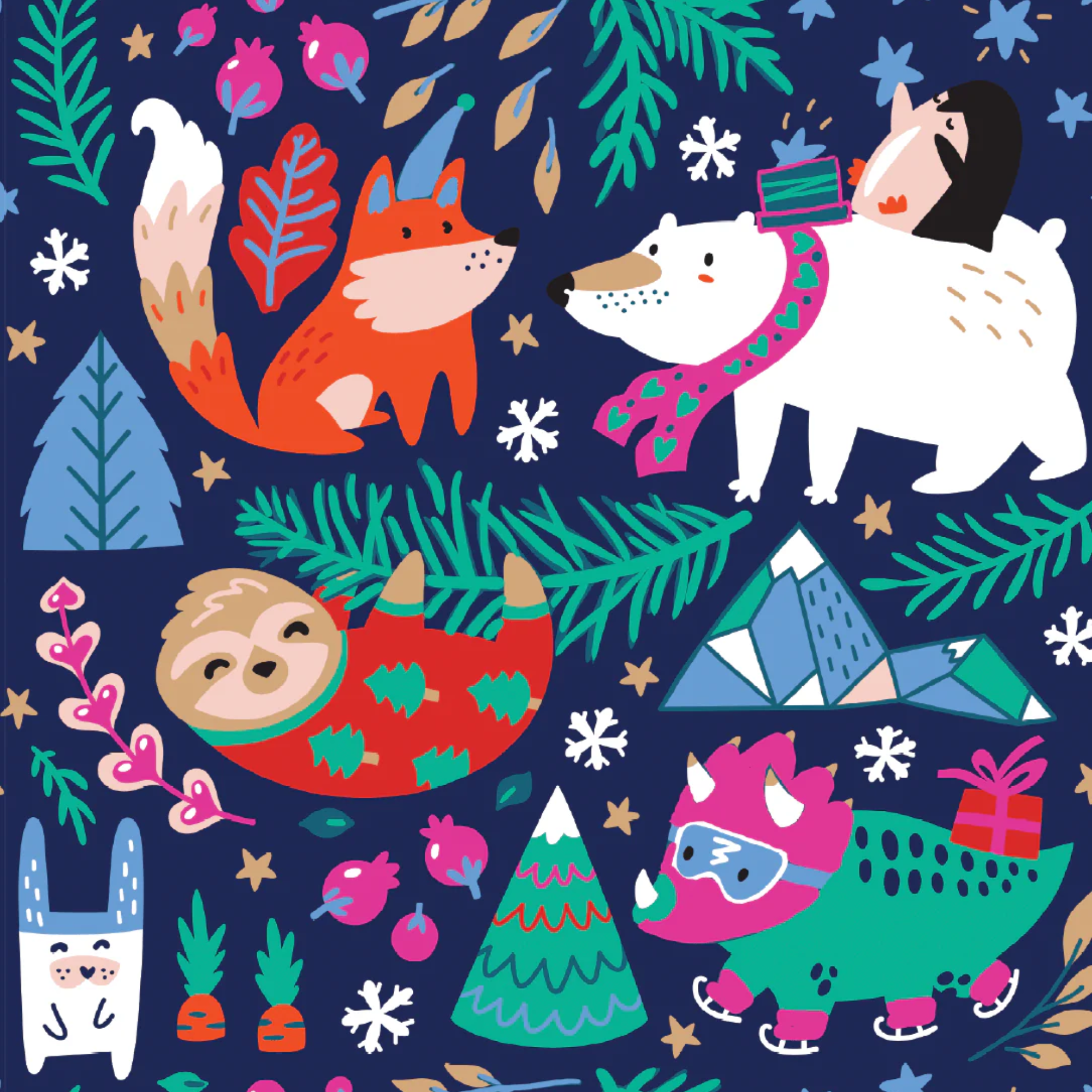 Dreamers &amp; Schemers Snow Much Fun Pair &amp; A Spare Boot Socks