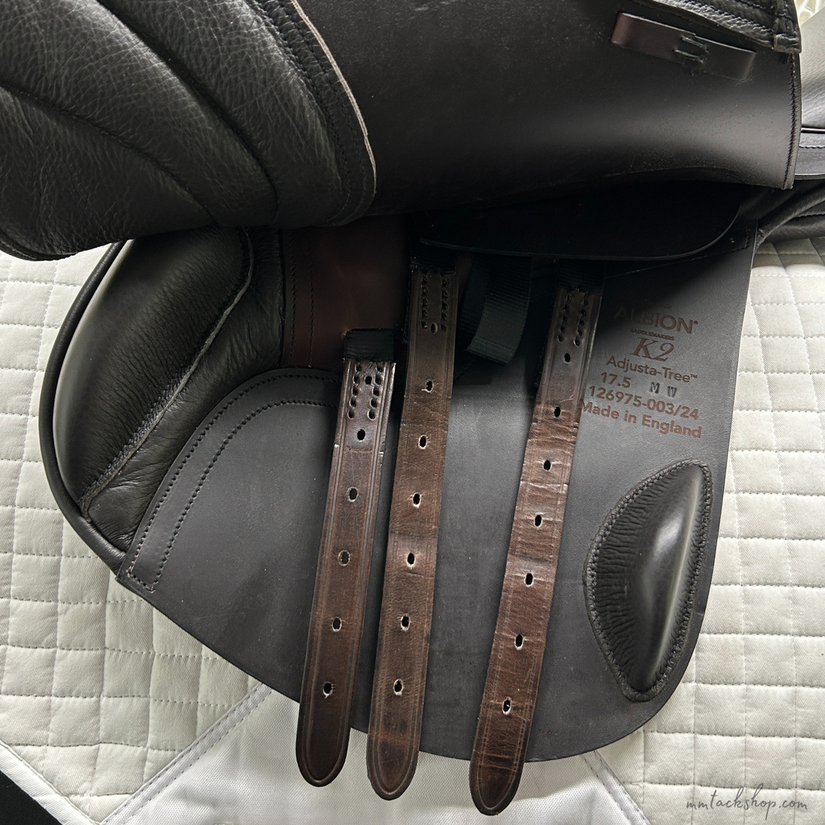 DEMO Albion K2 Jump Saddle  17.5 Med/Wide