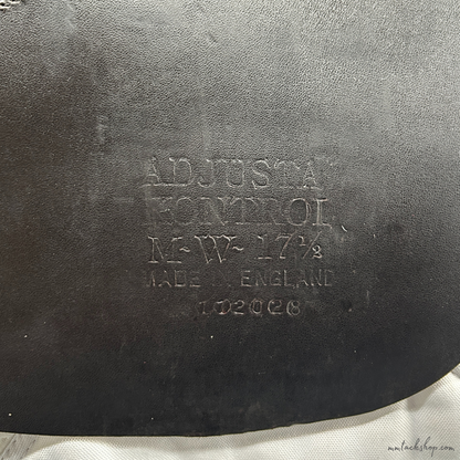 DEMO 17.5" Albion Kontrol Deep, Forward Flap Jump Saddle, Medium/Wide