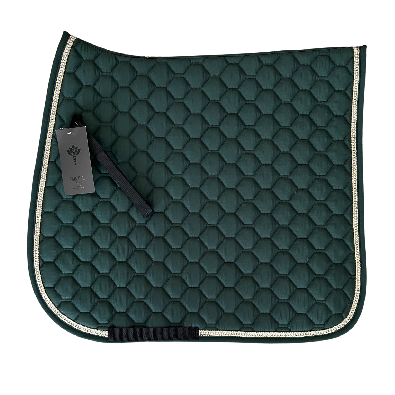 EQUEST Argon Dressage Bottle Green + Saddle Pad