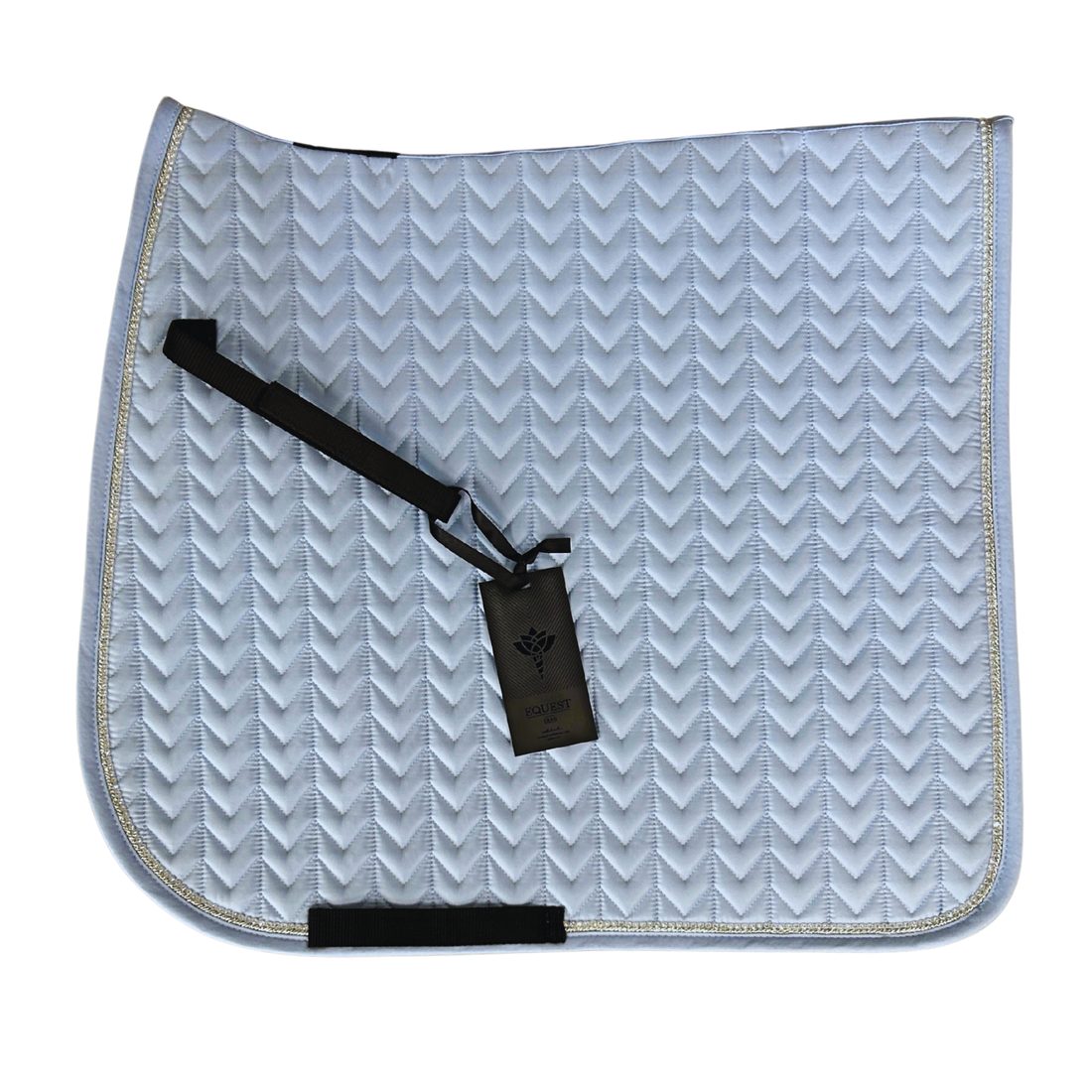 EQUEST Macro Arrow Dressage Pastel Blue + Saddle Pad