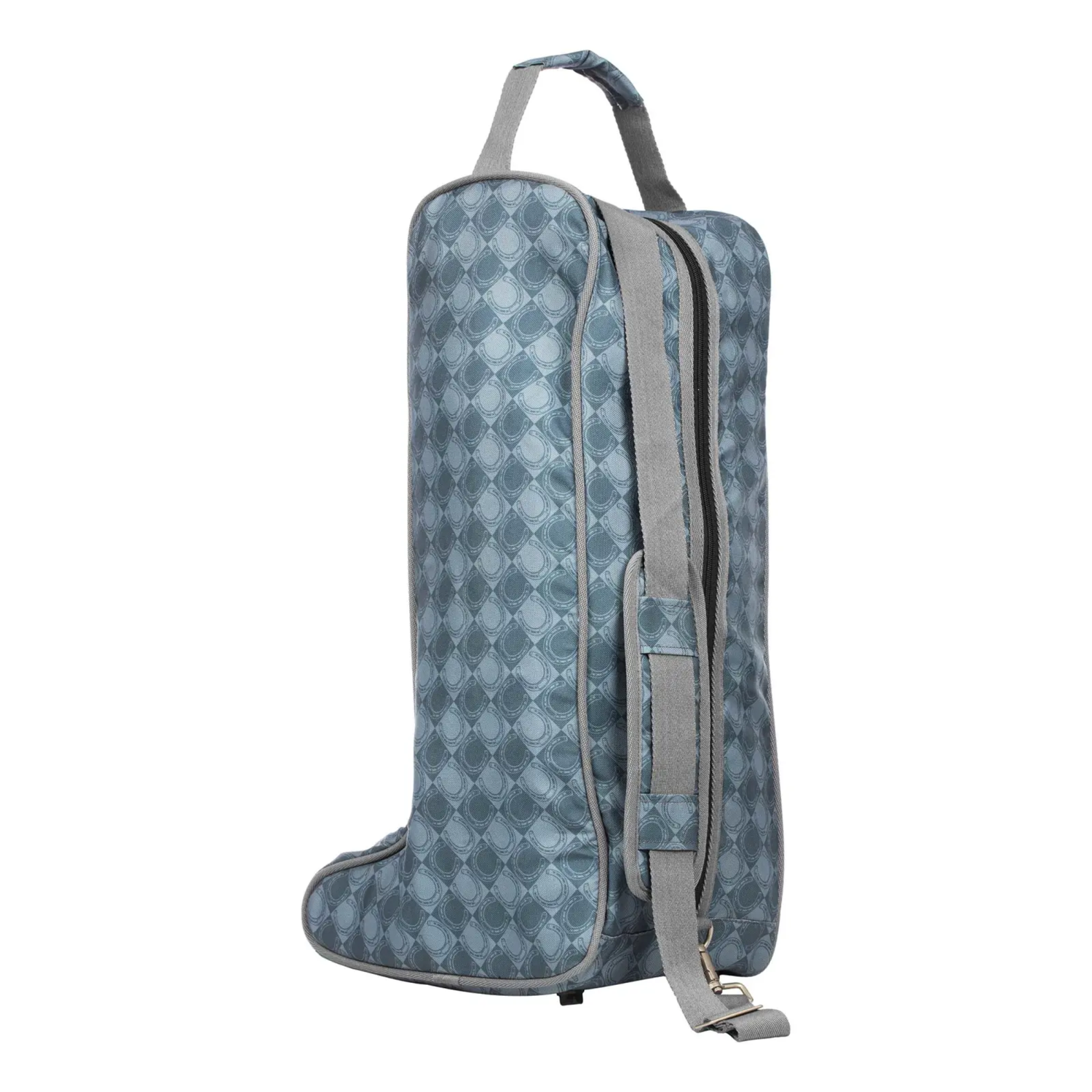 Equinavia Darby Boot Bag, Dark Gray/Light Gray