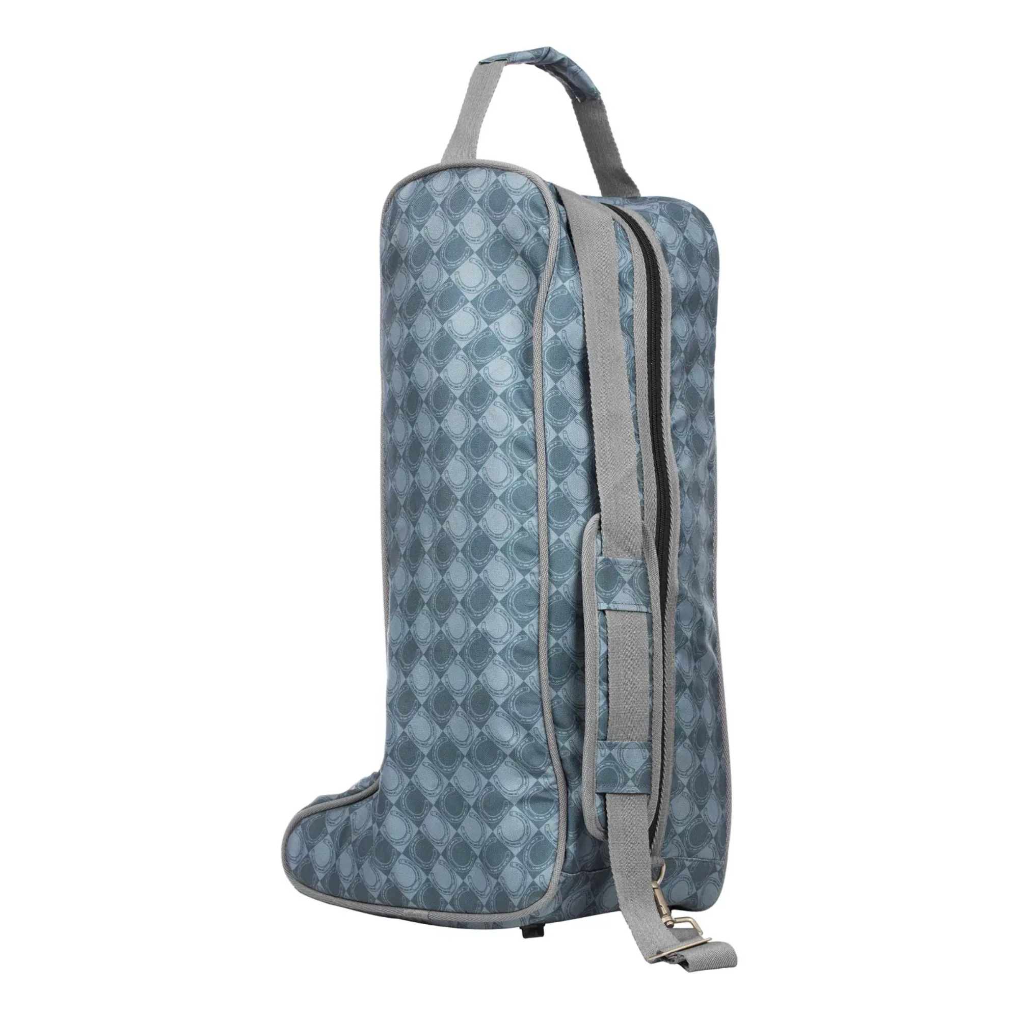 Equinavia Darby Boot Bag, Dark Gray/Light Gray