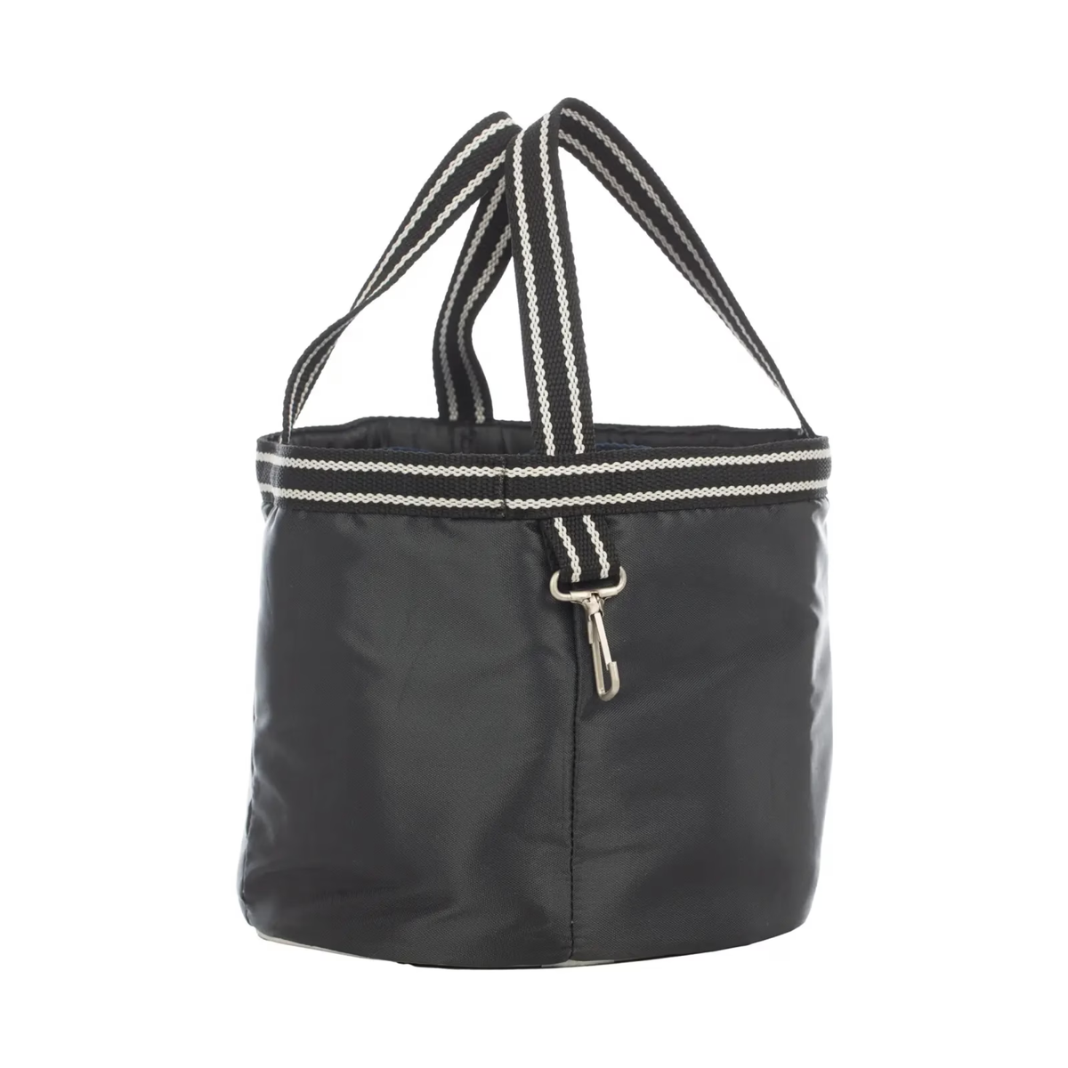 Equinavia Darby Mini Grooming Tote, Black/Silver
