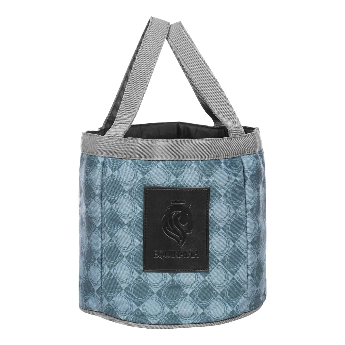 Equinavia Darby Mini Grooming Tote, Dark Gray/Light Gray