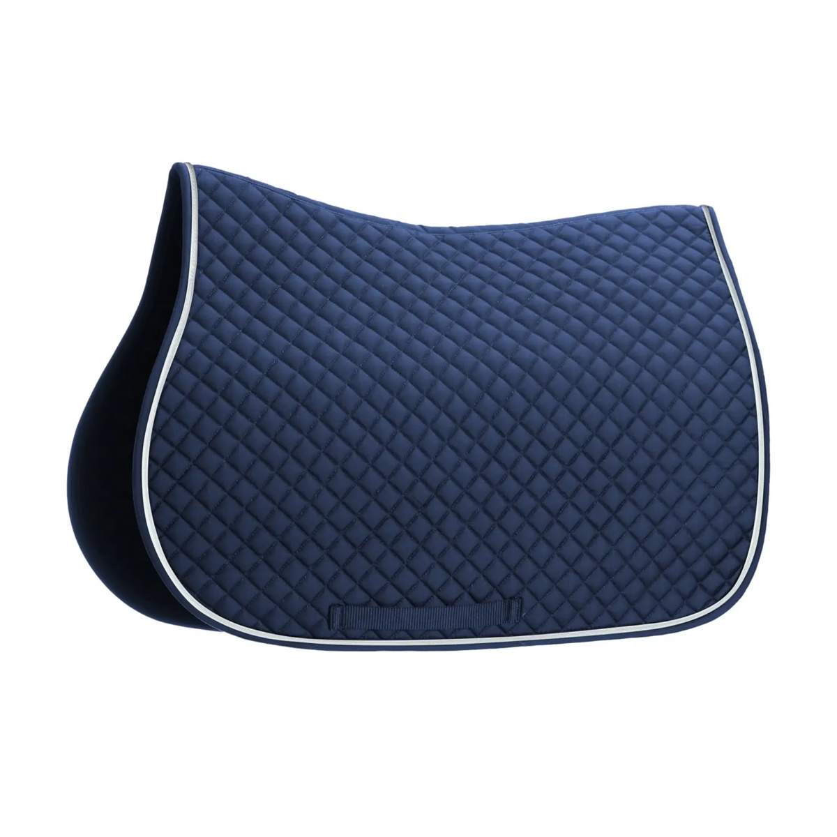 Equinavia Voss All Purpose Saddle Pad and Bonnet Set, Bluestone Blue/White