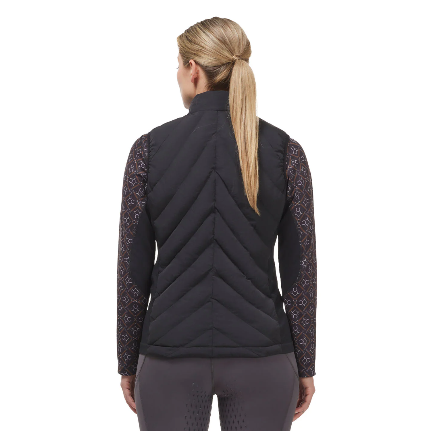Kerrits EquiTech Hybrid Quilted Vest, Black