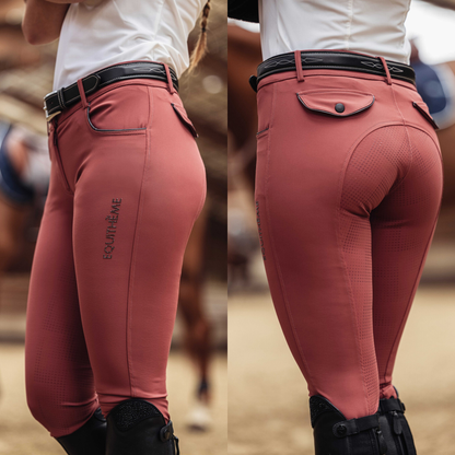 Equithème Beverly Full Seat Breeches, Rose