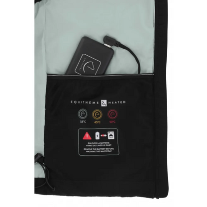 Equitheme Charlie Heated Vest, Black