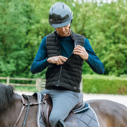 Equitheme Charlie Heated Vest, Black
