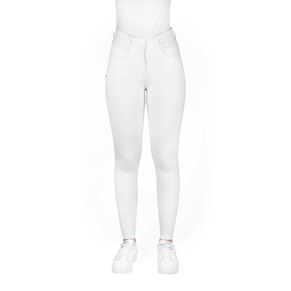Equitheme Mila Full Seat Breeches, White