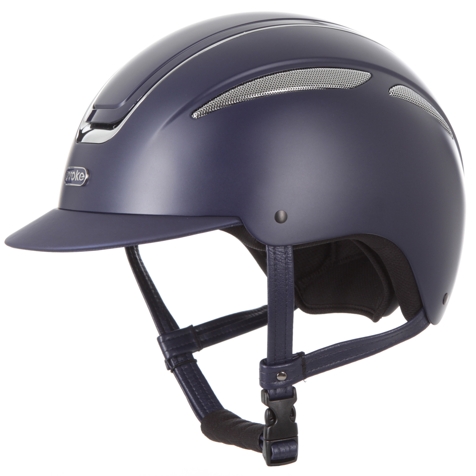 Evoke Callisto Classic Brim, Navy/Chrome