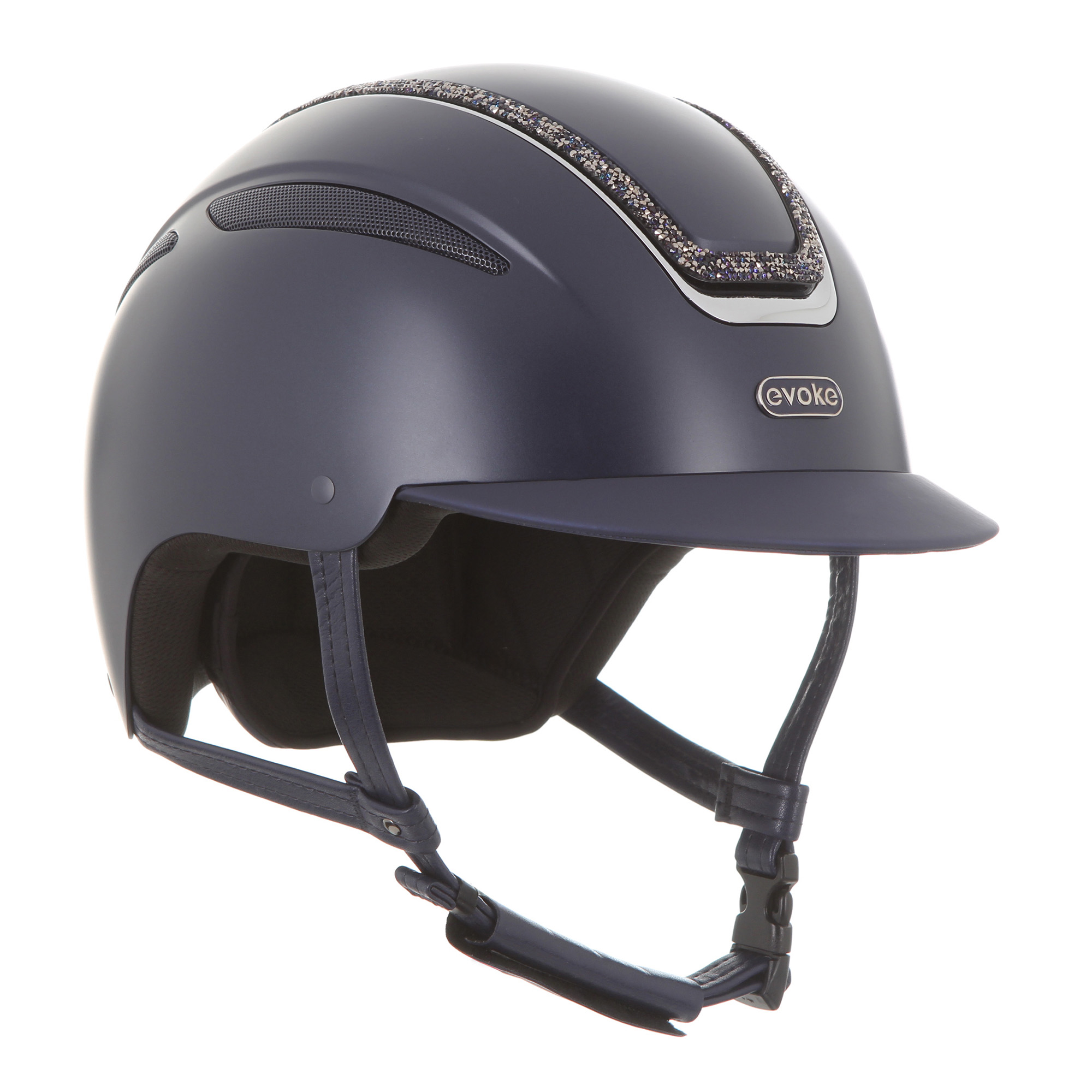 Evoke Callisto Classic Brim, Navy/Navy Crystal Frame