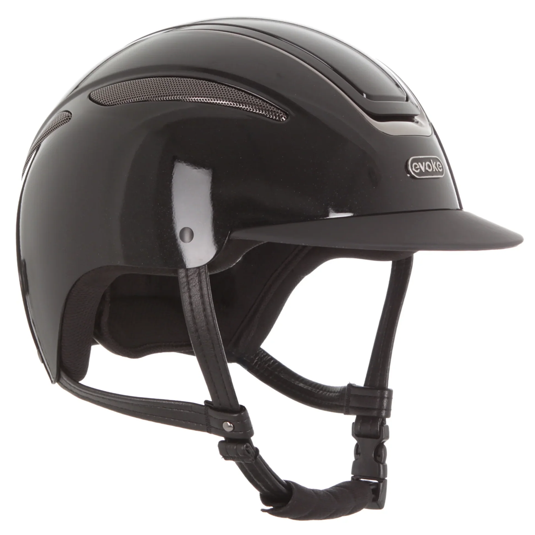 Evoke Callisto MIPS Classic Birm, Black Metallic/Gunmetal