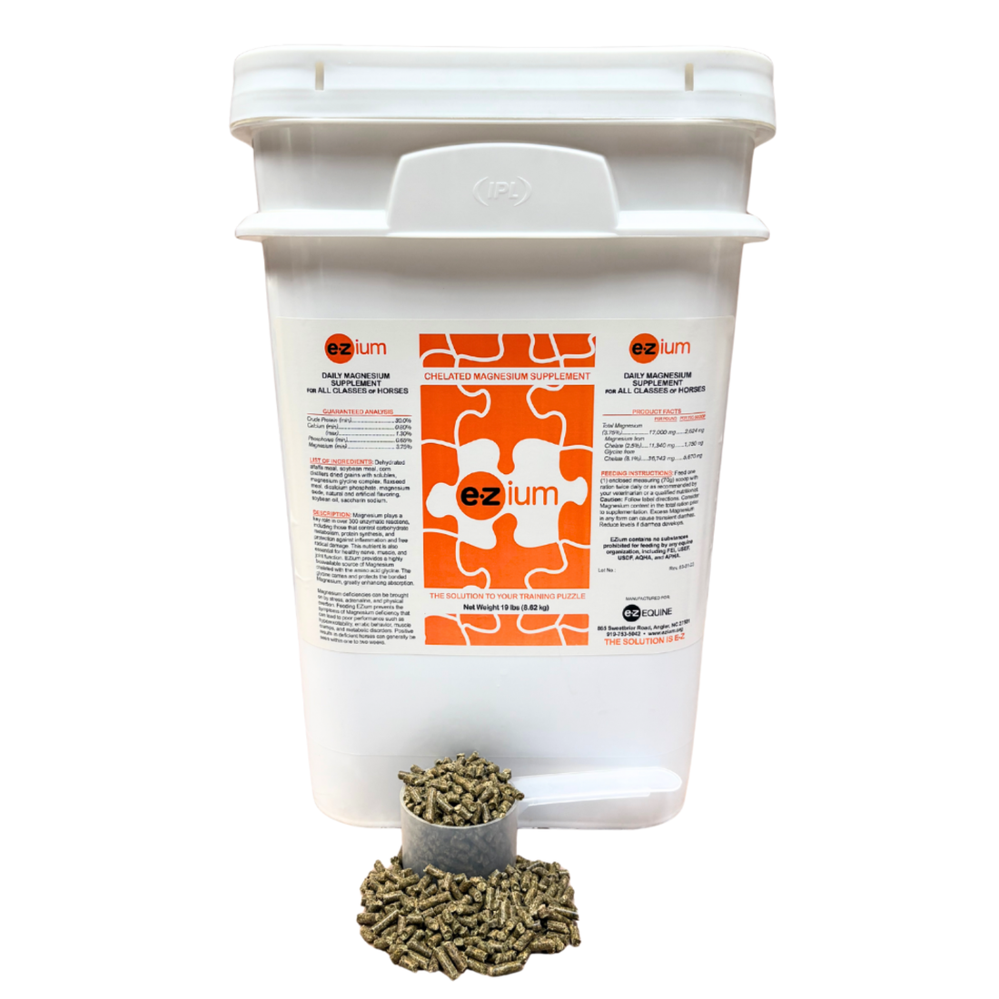 EZium 19lb Bucket 2 Month Supply