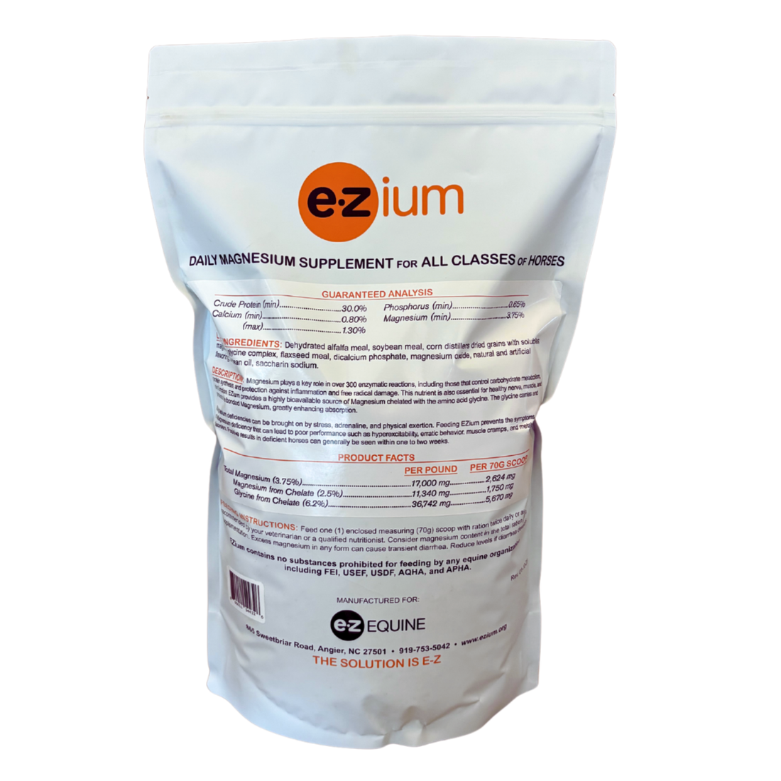EZium 9.5 lb Refill Bag, 1 Month Supply