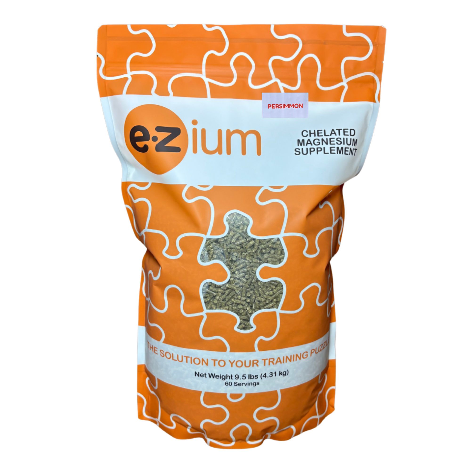 EZium 9.5 lb Refill Bag, 1 Month Supply, Persimmon Flavor