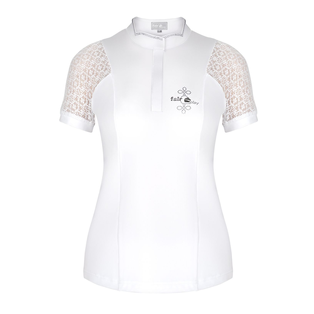 Fair Play Adrienne Competition Shirt,  White