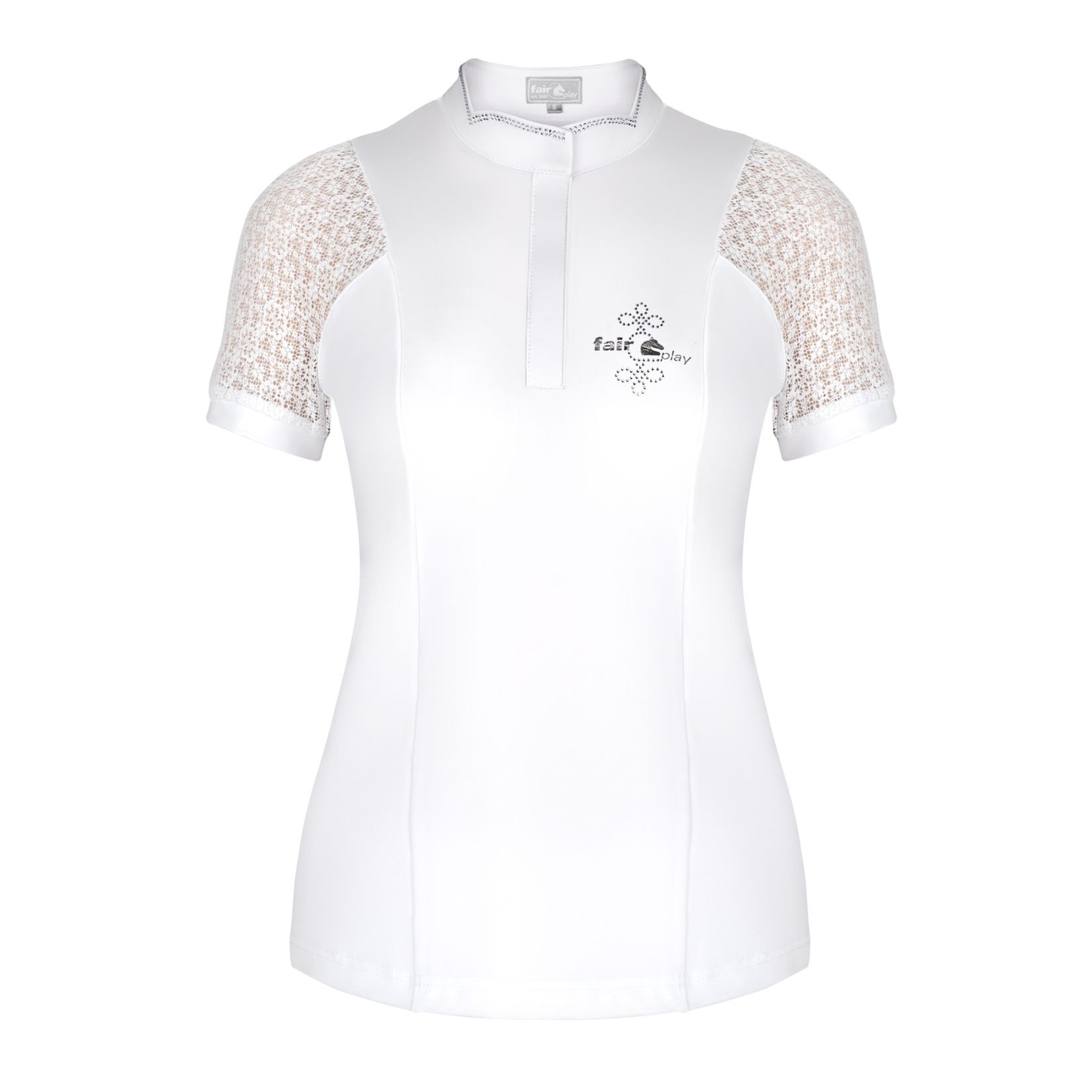 Fair Play Adrienne Competition Shirt,  White