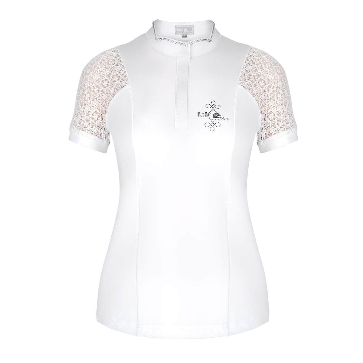 Fair Play Adrienne Competition Shirt,  White