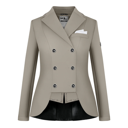 Fair Play Dressage Reiko Short Tail Show Coat, Almond Frost