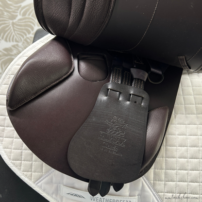 Fairfax Deluxe Dual Flap Jump Saddle, 17.5"