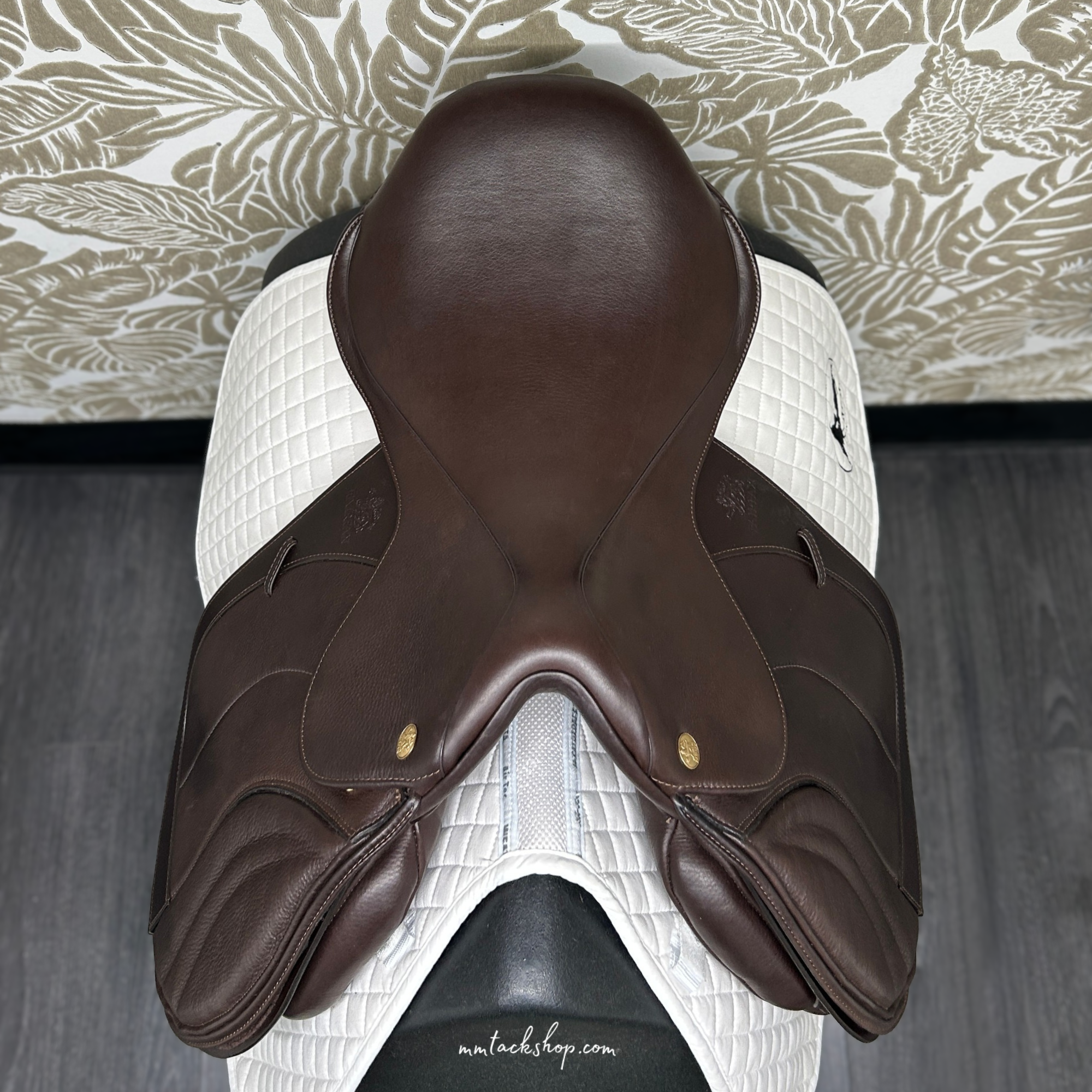 Fairfax Deluxe Dual Flap Jump Saddle, 18"