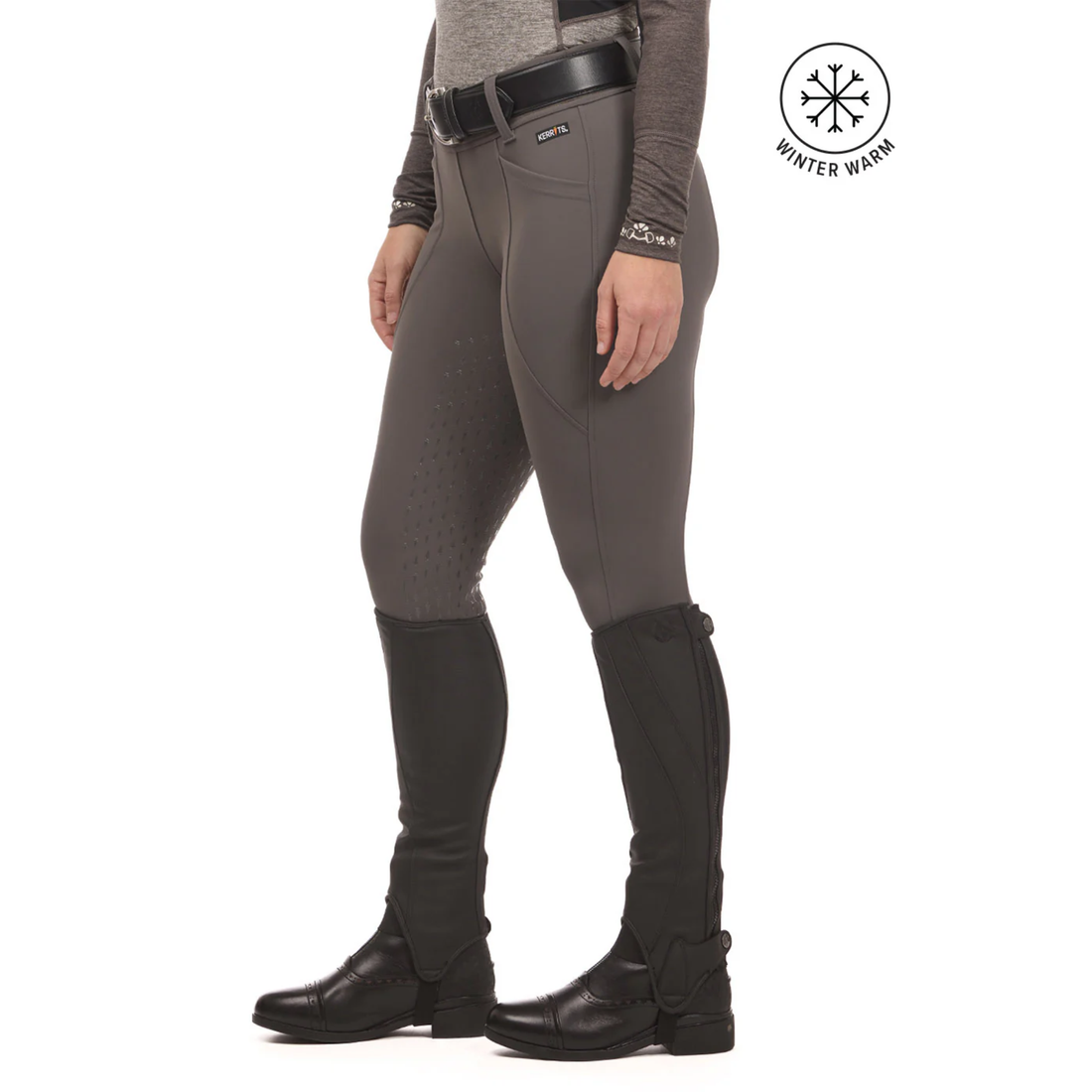 Kerrits Fusion Full Leg Clinic Tight, Castiron