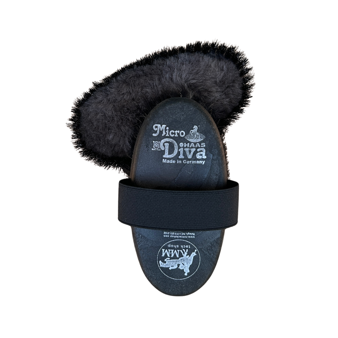 HAAS Micro Diva Brush with Merino Lambswool - M &amp; M Logo