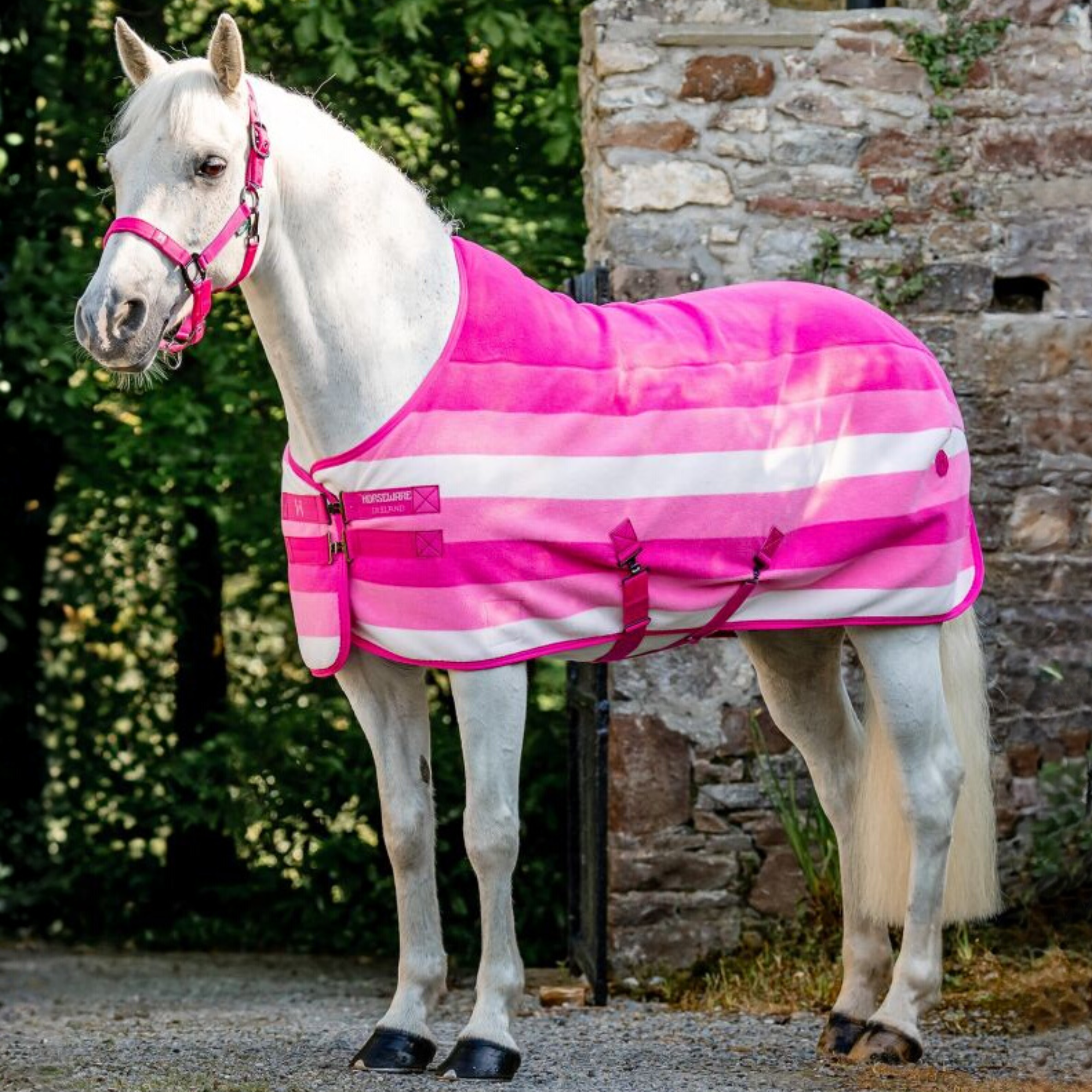 Horseware Newmarket Pony Fleece Cooler, Witney Pink