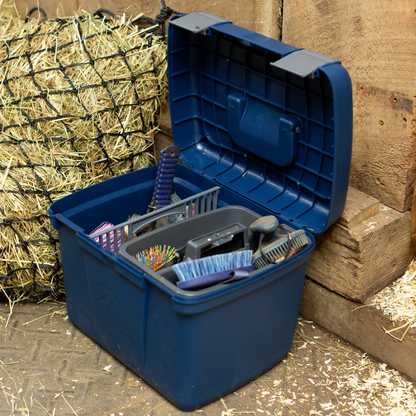 Horze Smart Grooming Box, Dark Dark Blue