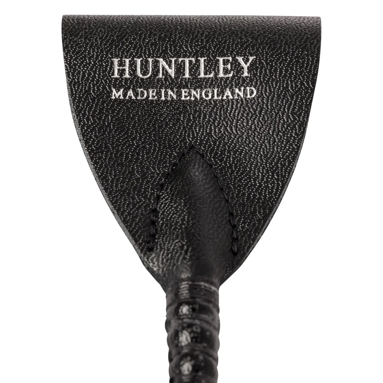 Huntley Equestrian 18" Leather Jumping Bat Riding Crop