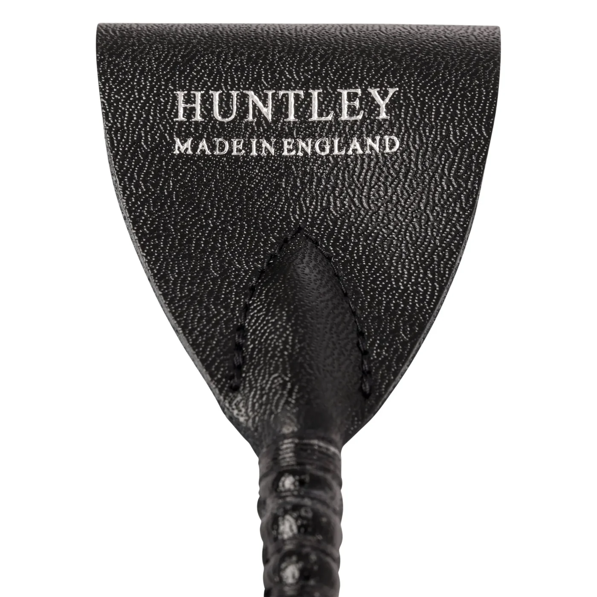 Huntley Equestrian 18" Leather Jumping Bat Riding Crop