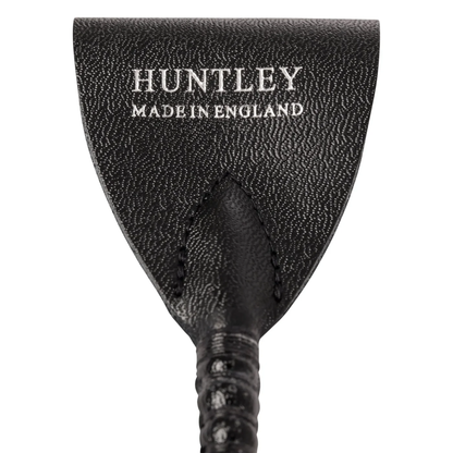 Huntley Equestrian 18" Leather Jumping Bat Riding Crop