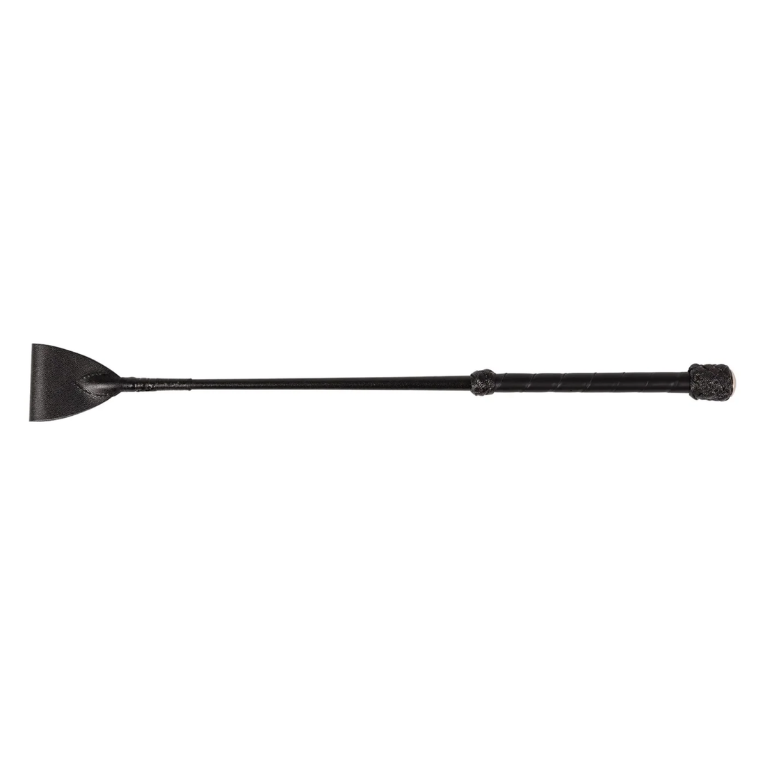 Huntley Equestrian 18" Leather Jumping Bat Riding Crop