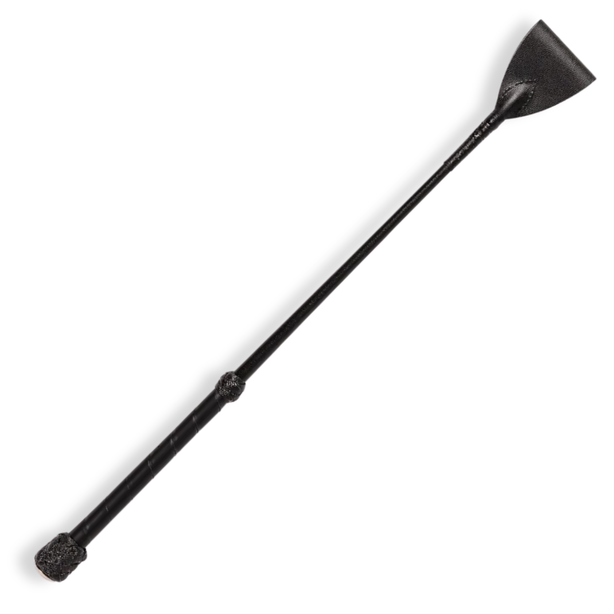 Huntley Equestrian 18" Leather Jumping Bat Riding Crop