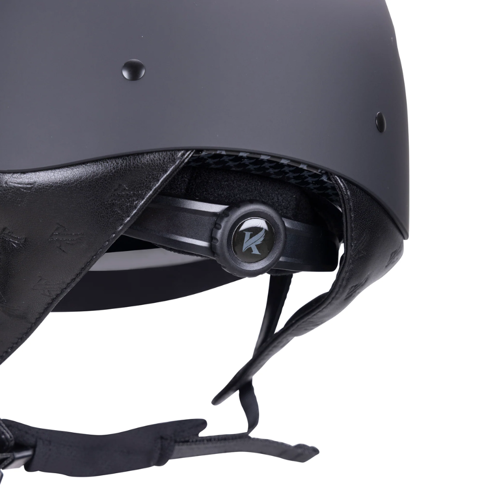 Karben Amity SMRT Wide Peak Riding Helmet, Matte Black
