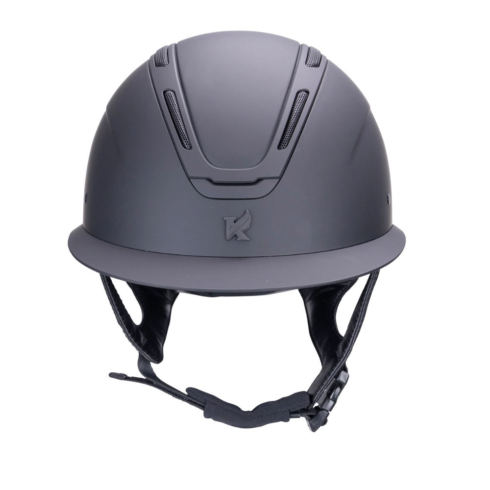 Karben Amity SMRT Wide Peak Riding Helmet, Matte Black