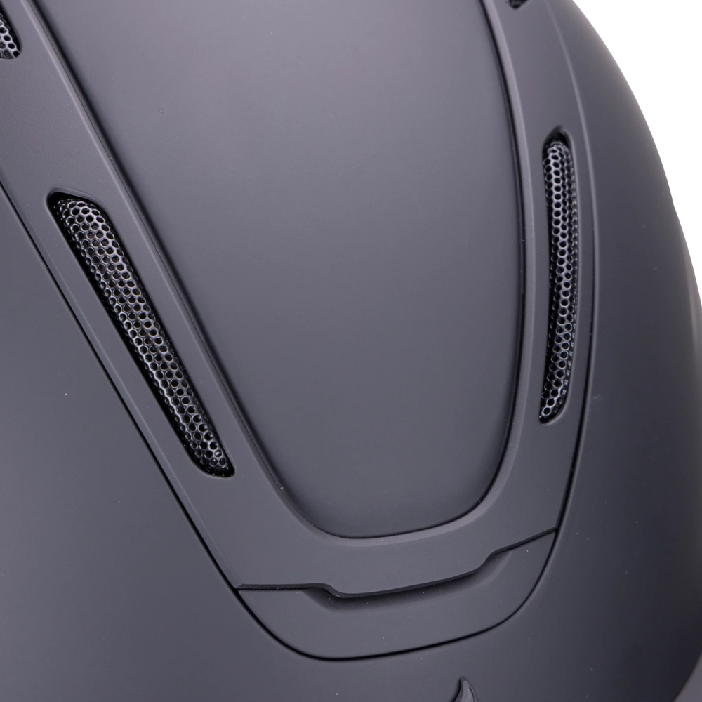 Karben Amity SMRT Wide Peak Riding Helmet, Matte Black